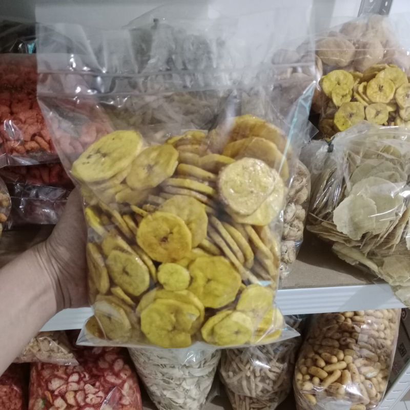 

Keripik pisang bulat manis 250g