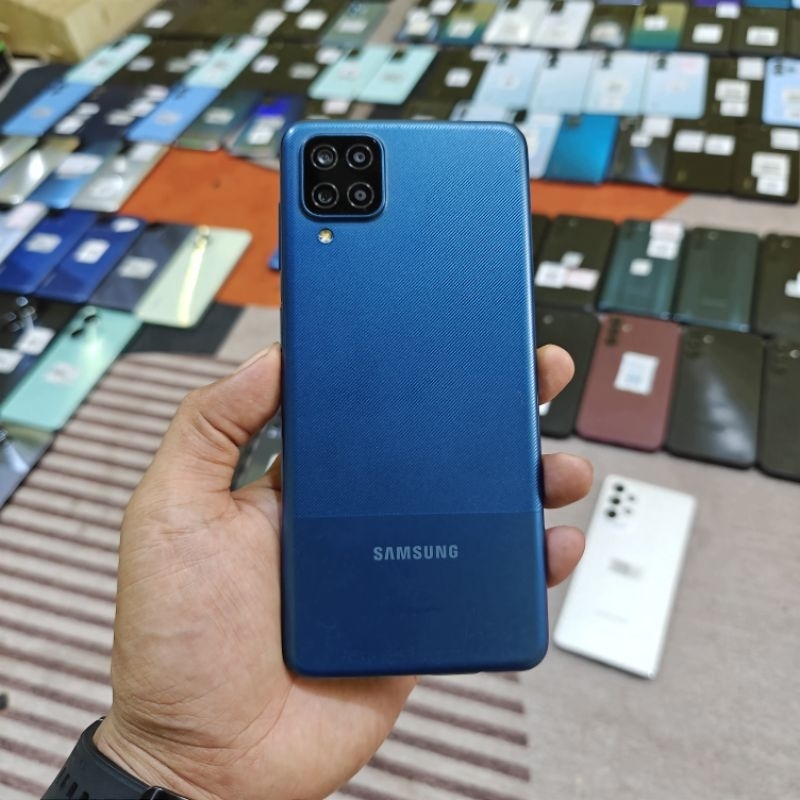 SAMSUNG A12 RAM 6/128 HP SECOND BEKAS GARANSI RESMI