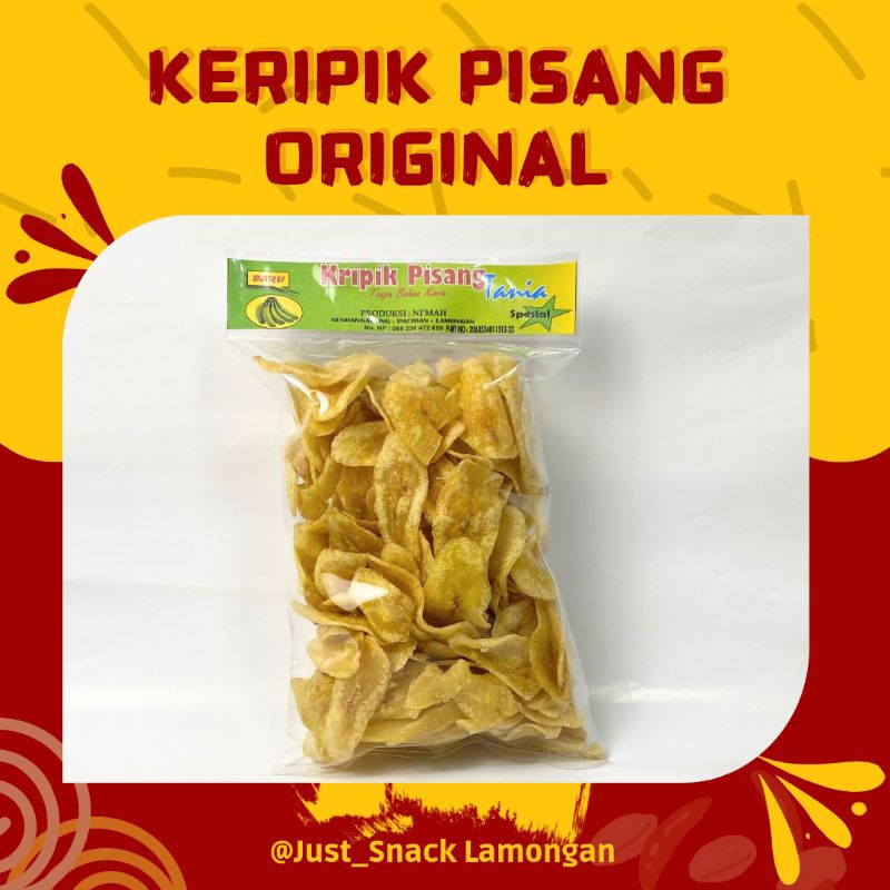 

Camilan Keripik Pisang Original