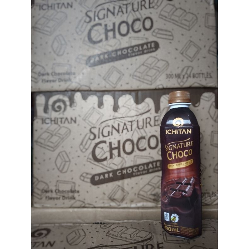 

Ichitan Signature Chocolate Dark Choco 300ml 1 karton isi 24