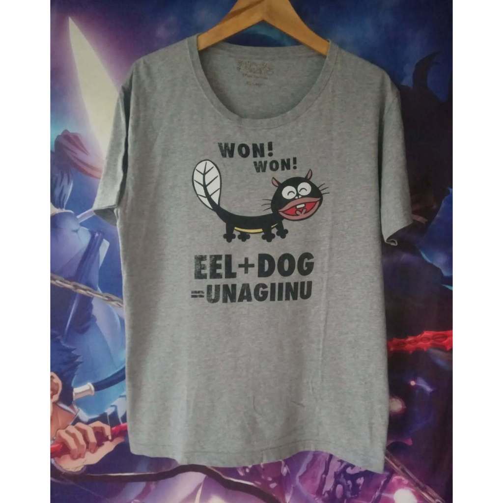 Bakabon Unagi Inu Graphic Official Anime Tee Kaos Tshirt Original Second Merch Japan Korea Brand Vin