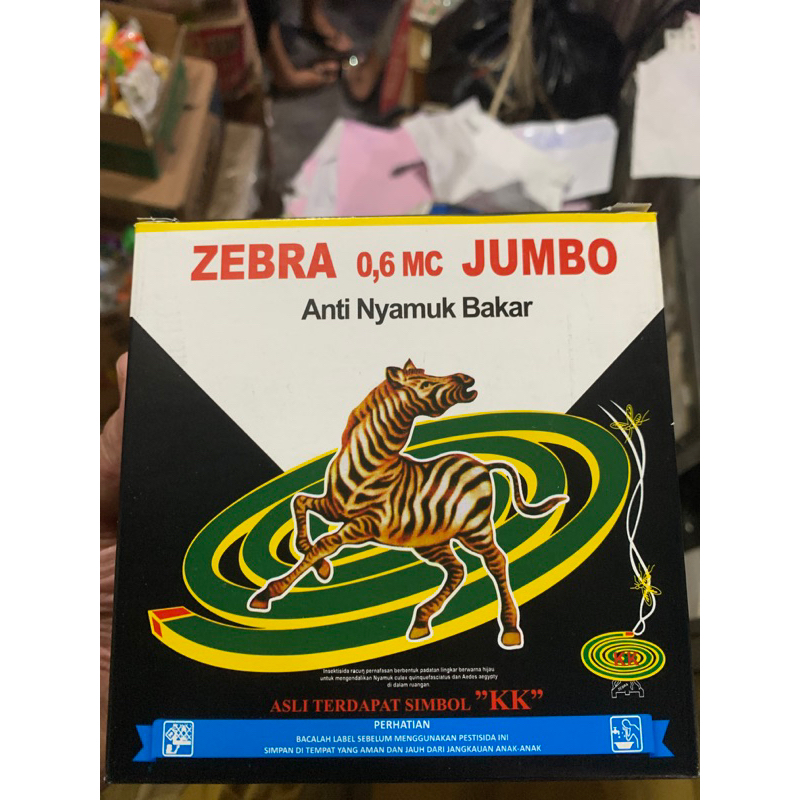 obat nyamuk bakar zebra jumbo