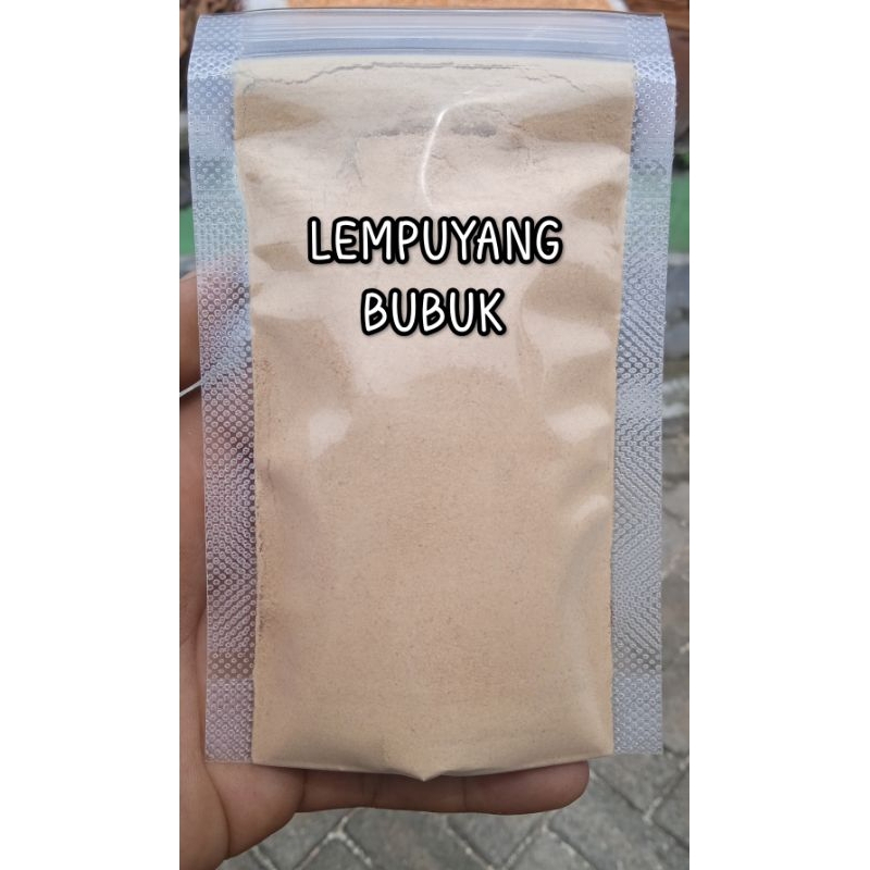 

LEMPUYANG / PUYANG BUBUK HALUS 100 gram - Zingiber Zerumbet - Murni Tanpa Campuran