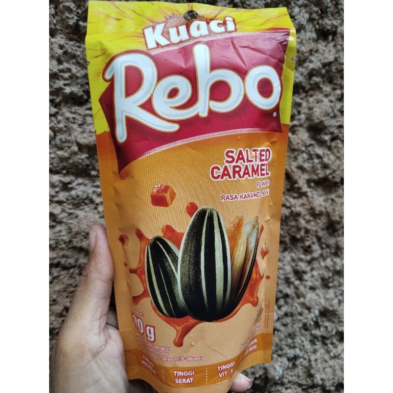 

Kuaci Rebo Salted Caramel Kemasan 70 Gram