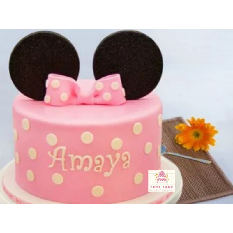 

Kue Ulang Tahun Disney Tart Mickey Mouse Tart Minnie Mouse (Bisa Custom Design)