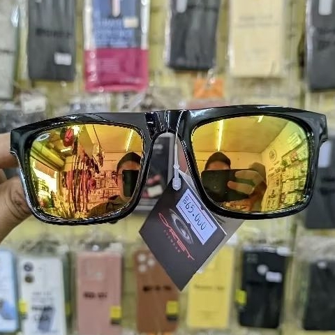 KACAMATA RB SPACE SKY LIPAT 5 GANGGANG TEBAL LENSA ORANYE ORIGINAL 100%