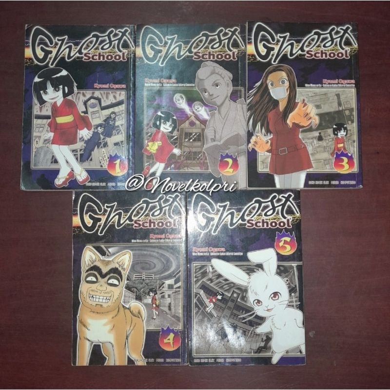 Komik Ghost School 1-5 Tamat