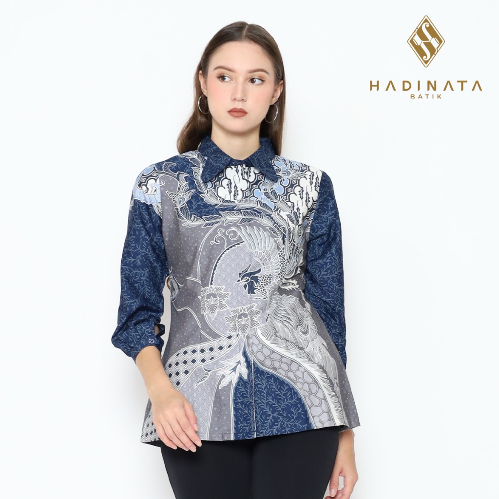 Hadinata Batik Wanita Superfine Blouse Jiva Jaya