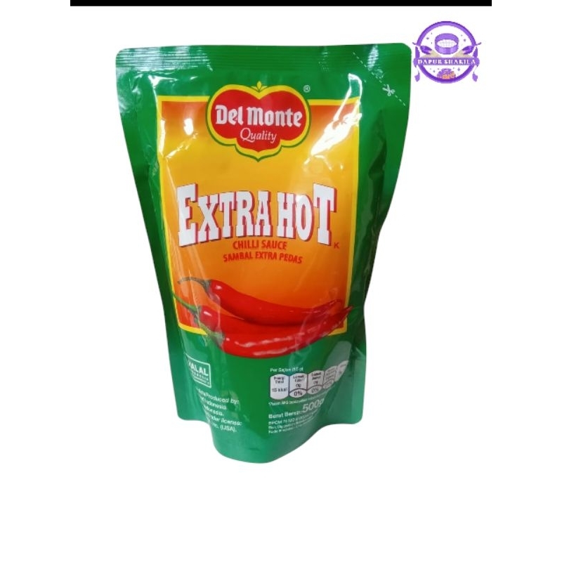 

Saos Delmonte Extra Hot Pouch 500 gr