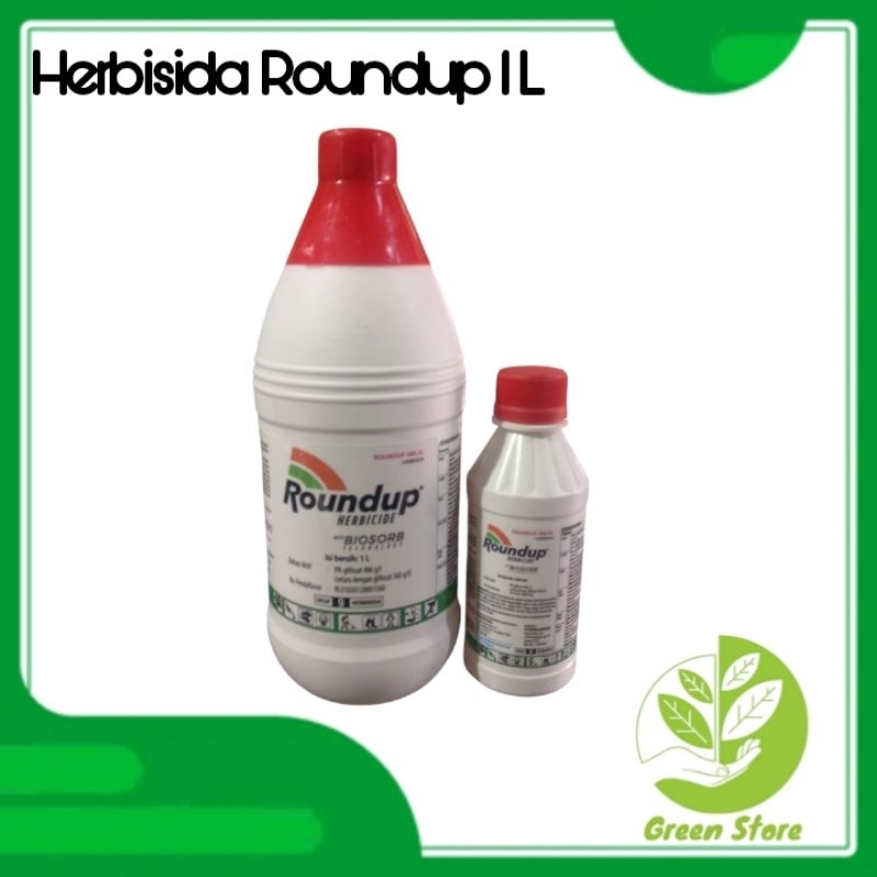 RoundUp 1 liter - Obat Pembasmi Rumput Round Up