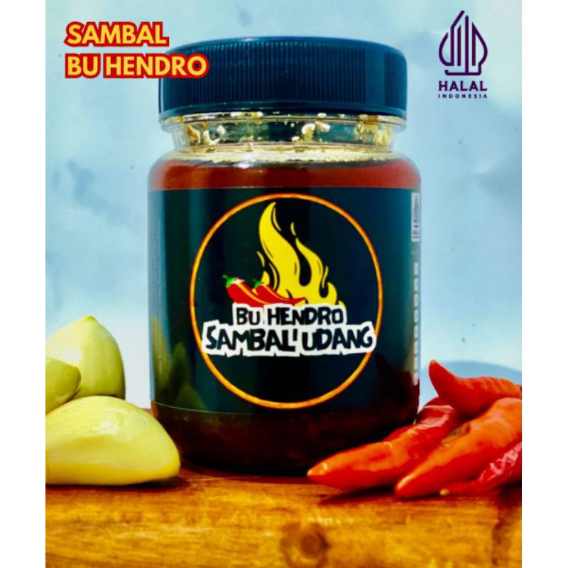 

Bu Hendro - Sambel Udang 200grm (Extra Udang)