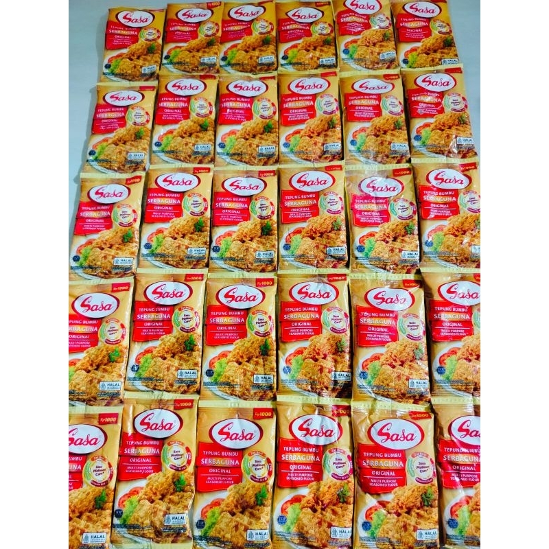 

Sasa tepung serbaguna 70 gram isi 12 pcs