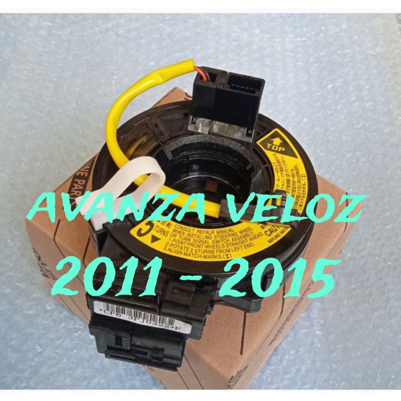 Kabel Spiral Klakson Fleksibel Stir Airbag Toyota Avanza Veloz 2011 - 2015