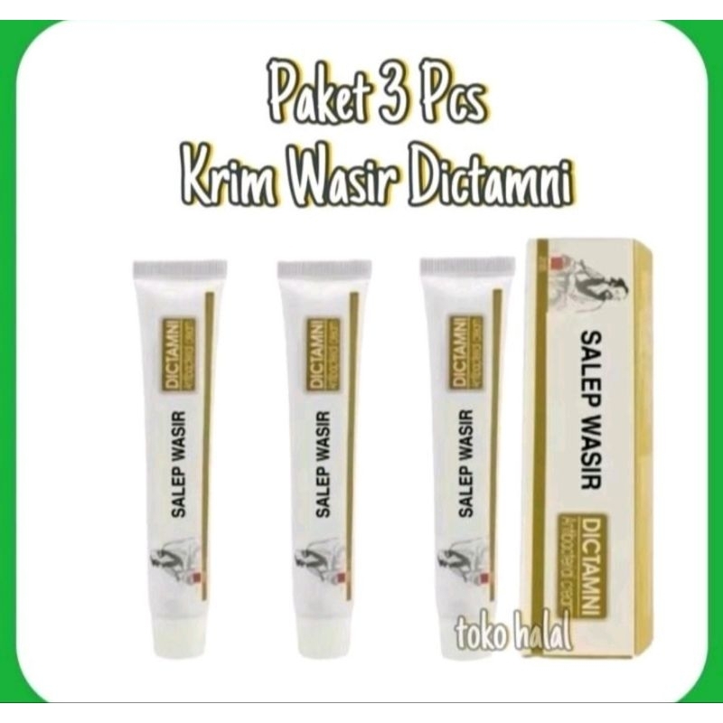 PAKET 3 PCS SALEP DICTAMNI SALEP WASIR