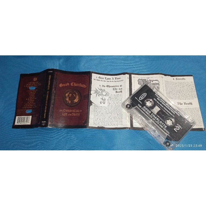 Kaset Tape Original pop.punk/Good Charlotte