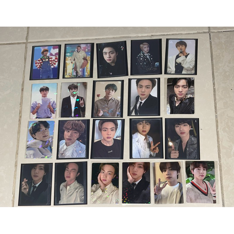 PC DVD SEOKJIN / JIN BTS BANGTAN FM ALBUM PHOTOCARD ORI