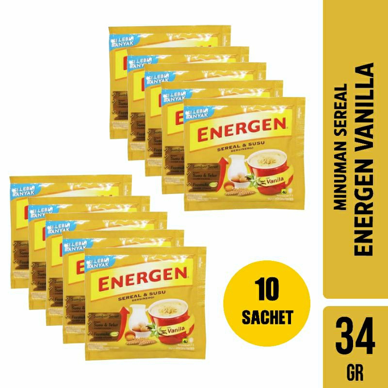 

Energen Vanilla 1pack(10x34g)