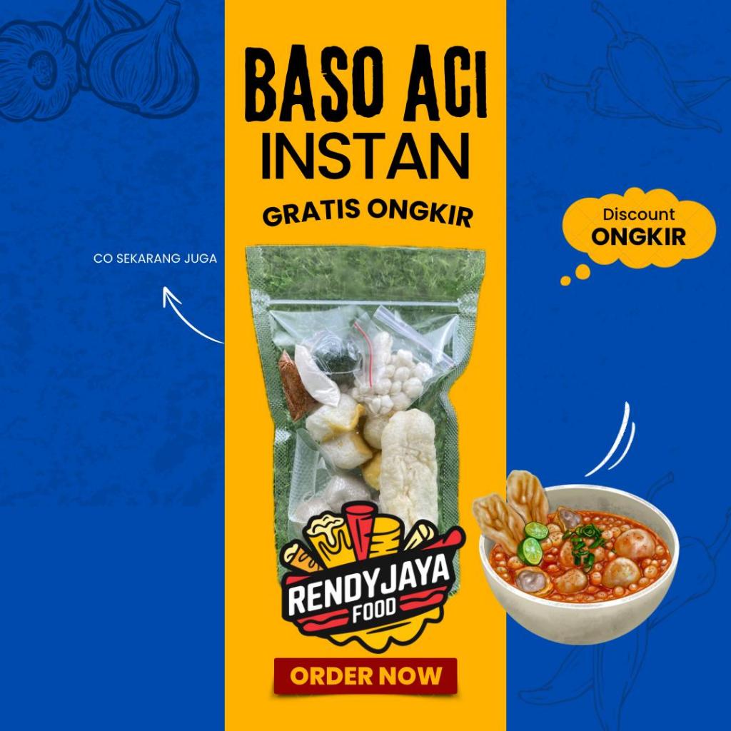 

Baso Aci Instant/ Boci/ Khas Bandung Pedas Nikmat