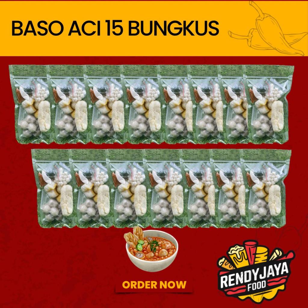 

15 Bungkus Baso Aci/ Boci Instant/ Khas Bandung Pedas Nikmat Harga Murah