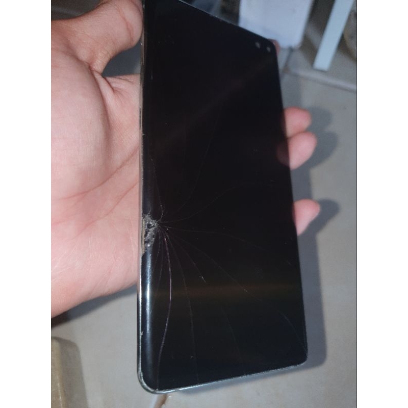 lcd samsung s10plus copotan ori minus