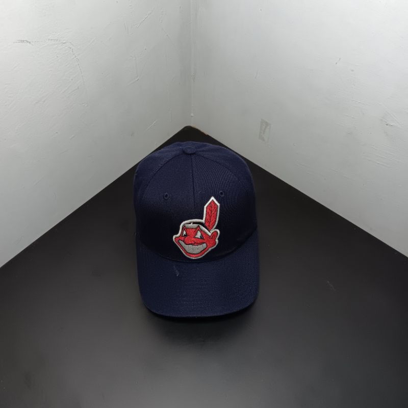 Topi baseball snapback caps hat simpel caps hat major league baseball MLB x INDIANA original second 