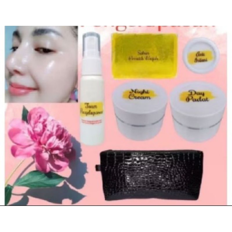 paket pemutih wajah NON PENGELUPASAN