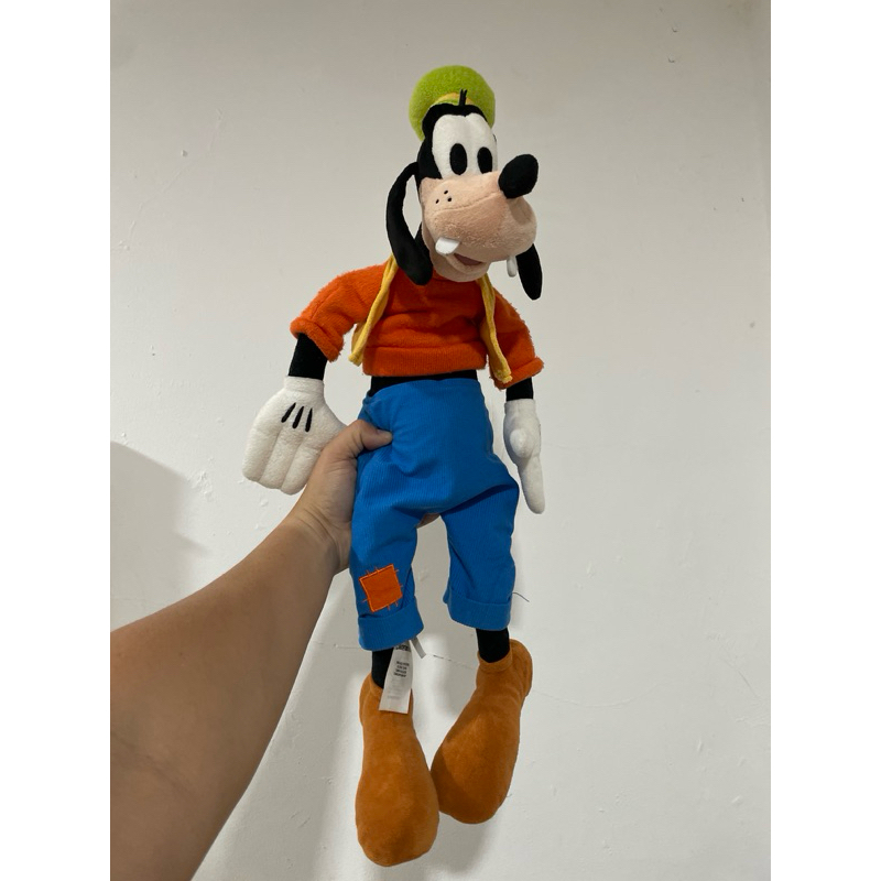 Boneka Goofy Vintage Disney besar Original