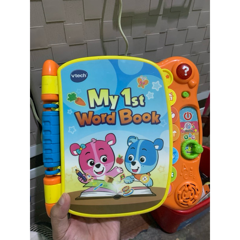 my 1st word book vtech elektrik normal pl sgpr