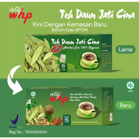 

Teh Daun Jati Cina Teh pelangsing Organic Whp
