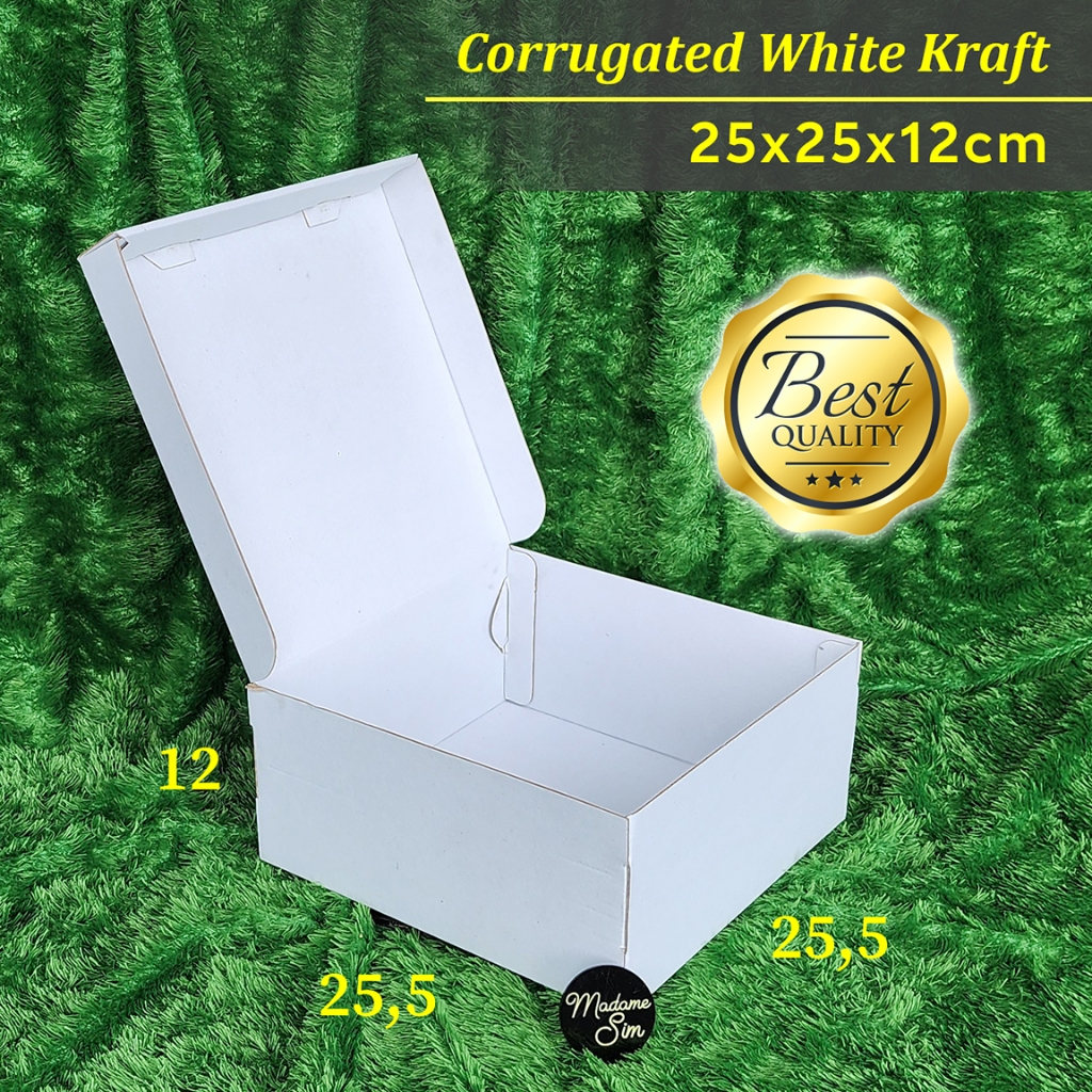 

KOTAK KUE CHIFFON - CAKE BOX - DUS KADO 25x25x12 - WK (ISI : 10 PCS)