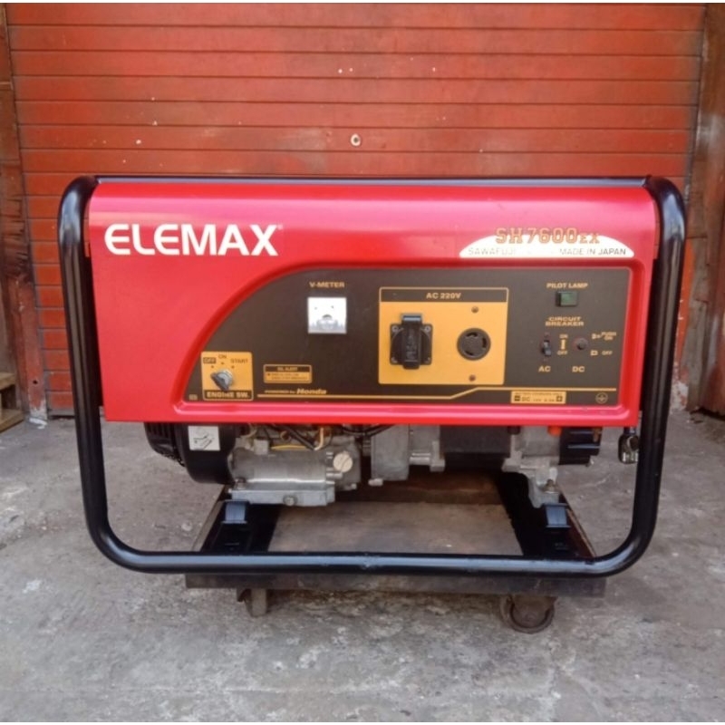 Mesin Genset Honda ELEMAX SH7600EX 6500 Watt, Original