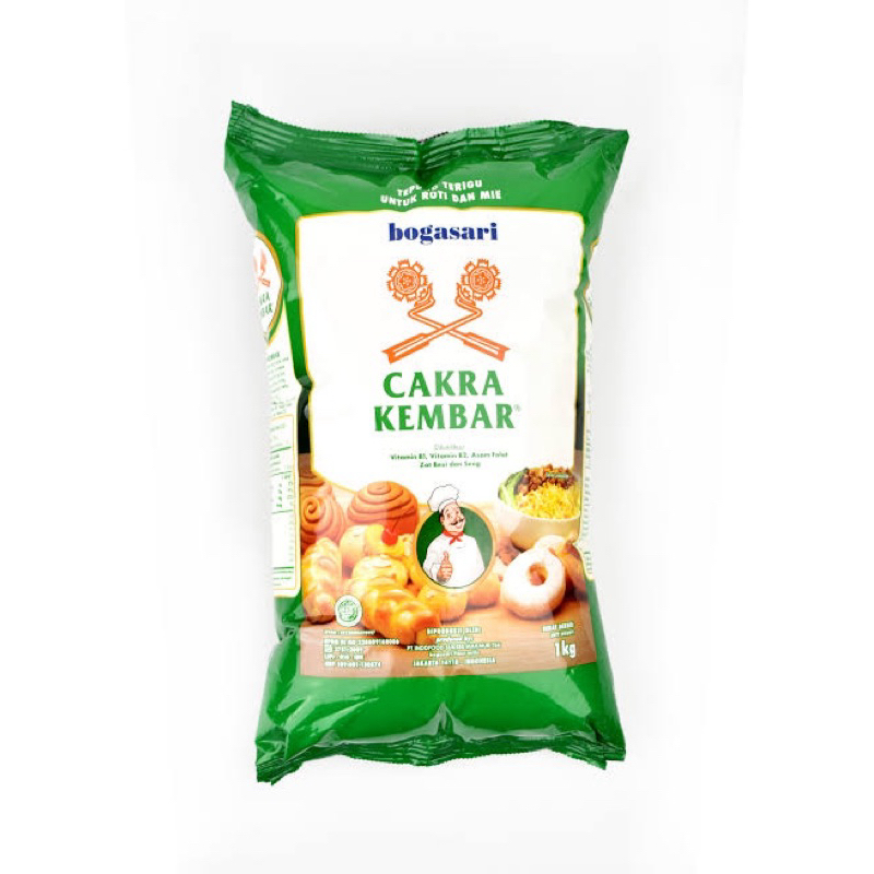 

TEPUNG TERIGU CAKRA KEMBAR 1KG