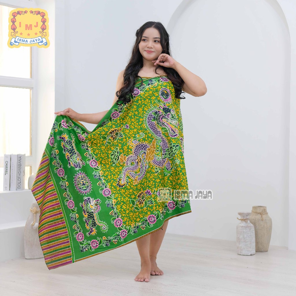 ISMAJAYA - Selendang Batik Maskot Liong