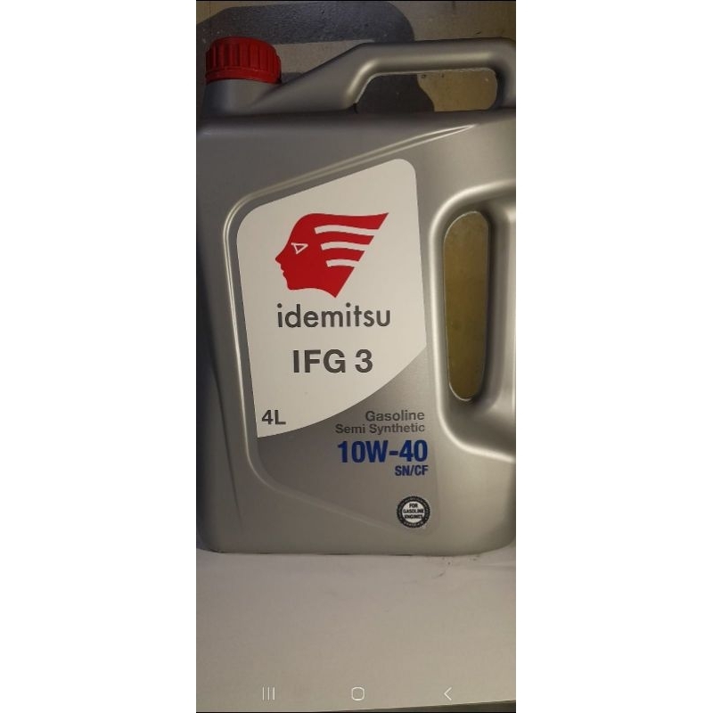 OLI MOBIL IDEMITSU 10W-40 GALON/4 LITER