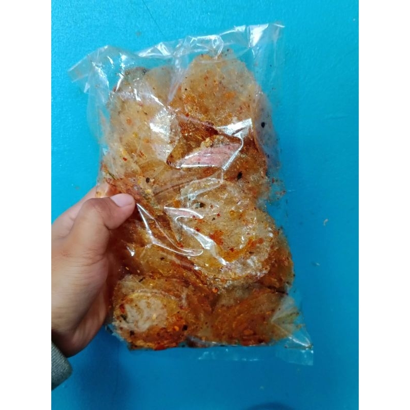 

kripikkaca pedas daun jeruk