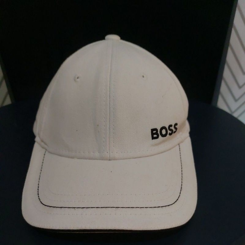 topi hugo boss white original