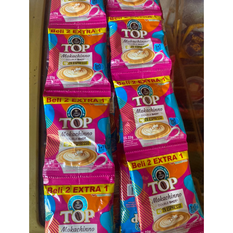 

Top Cofee Mochacino Rencengan isi 15 Sahchet