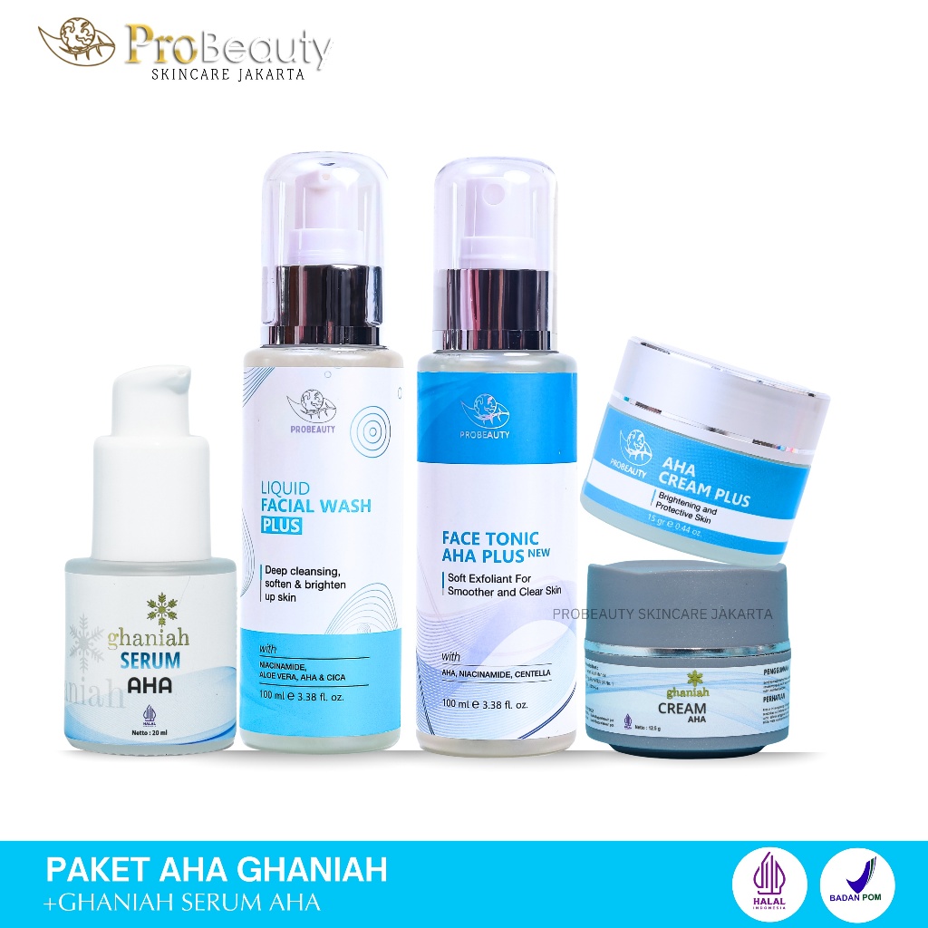 Paket Aha Ghaniah Probeauty Skincare Atasi Flek Melasma
