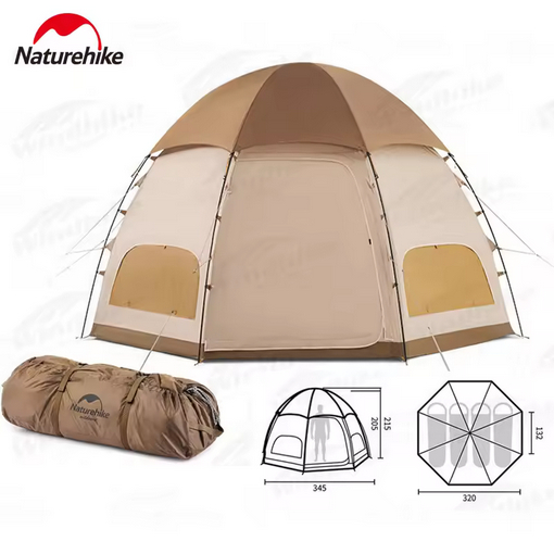 TENDA 4 ORANG MG OCTAGONAL NATUREHIKE NH22ZP012