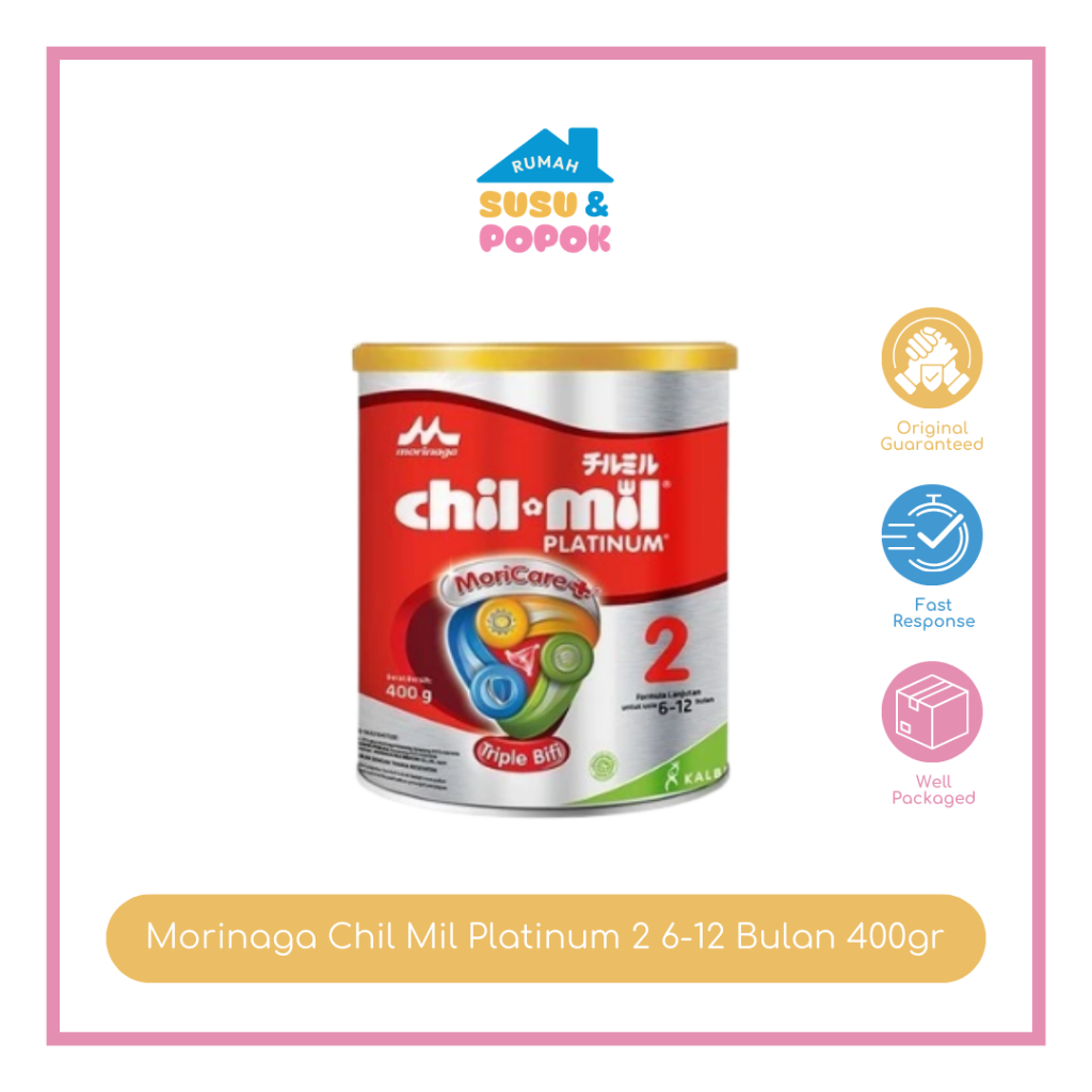 Morinaga Chil Mil Platinum 2 6-12 Bulan 400gr