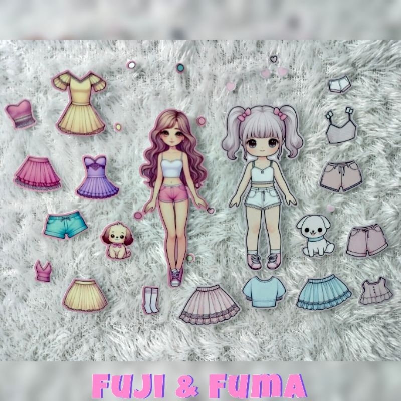 BONEKA KERTAS VIRAL BP SUDAH DI CUTTING