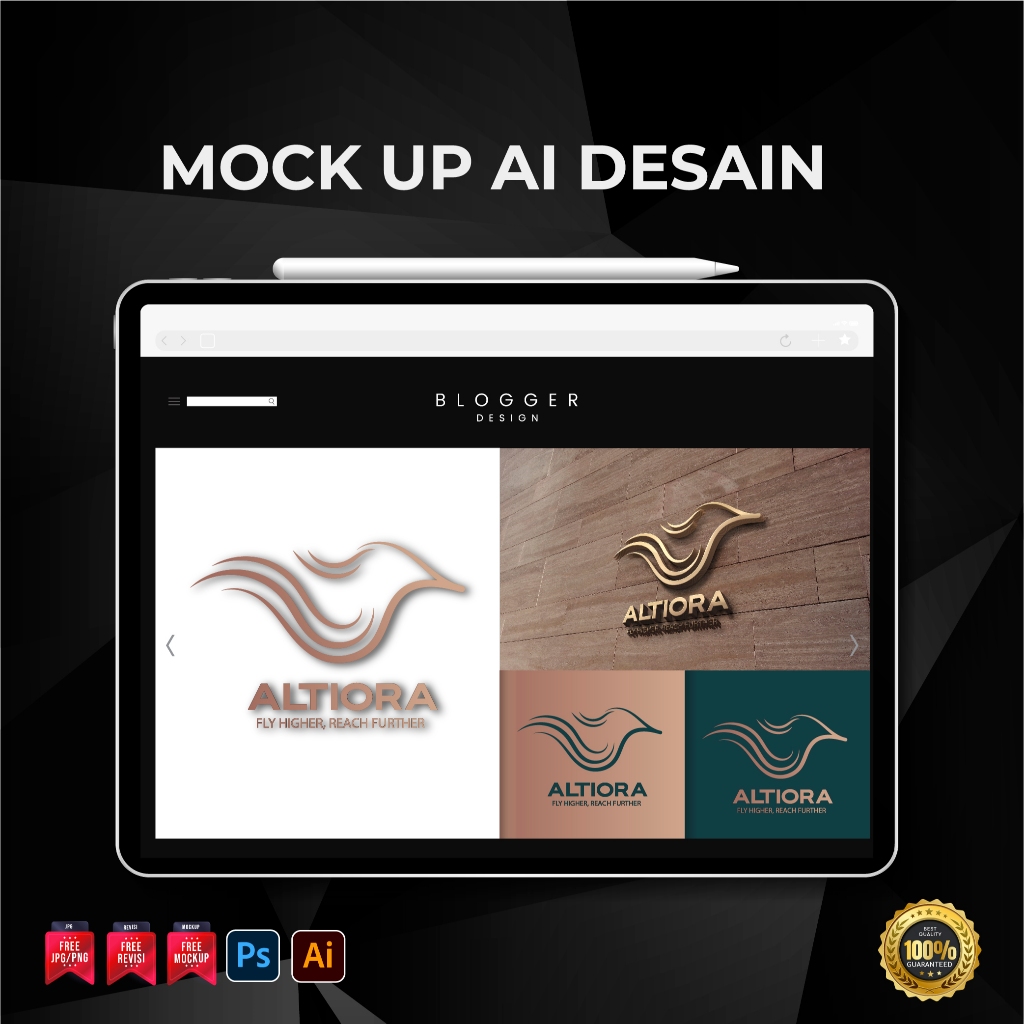 Jasa Desain Logo Profesional | Custom Logo Bisnis, UMKM, Brand, Toko Online