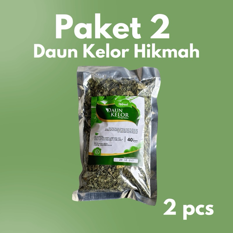 

Paket 2 Pcs Teh Daun Kelor Hikmah