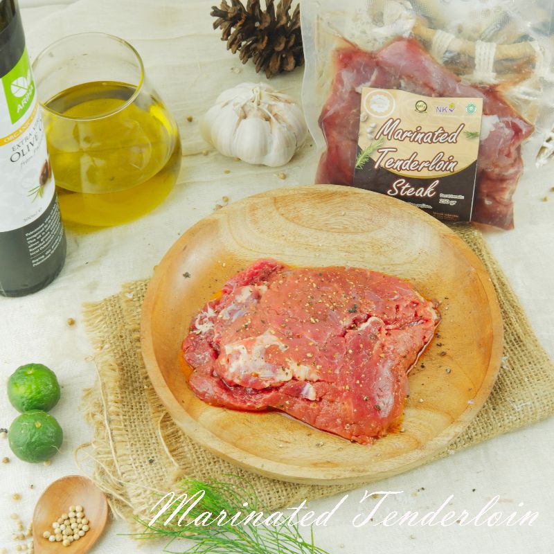 

MARINATED TENDERLOIN STEAK ORGANIK WAHYU BEEF