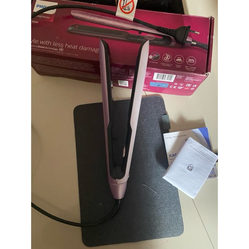 Philips Straightener 5000 Argan Plate BHS530