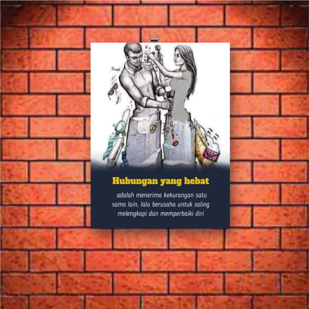 TANPA PO - HIASAN DINDING POSTER CUSTOM KATA KATA MOTIVASI / HIASAN DINDING CAFE / HIASAN DINDING KA