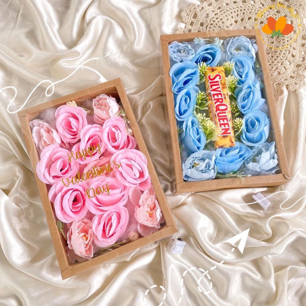 kado valentine FLOWERS IN FRAME 3D |kado ulang tahun|wisuda|anniversary pernikahan gift box paket ka