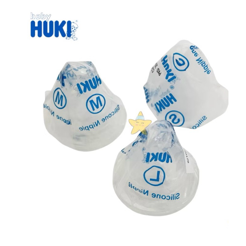 HUKI silicone nipple || HuKi pentil dot bayi bulat