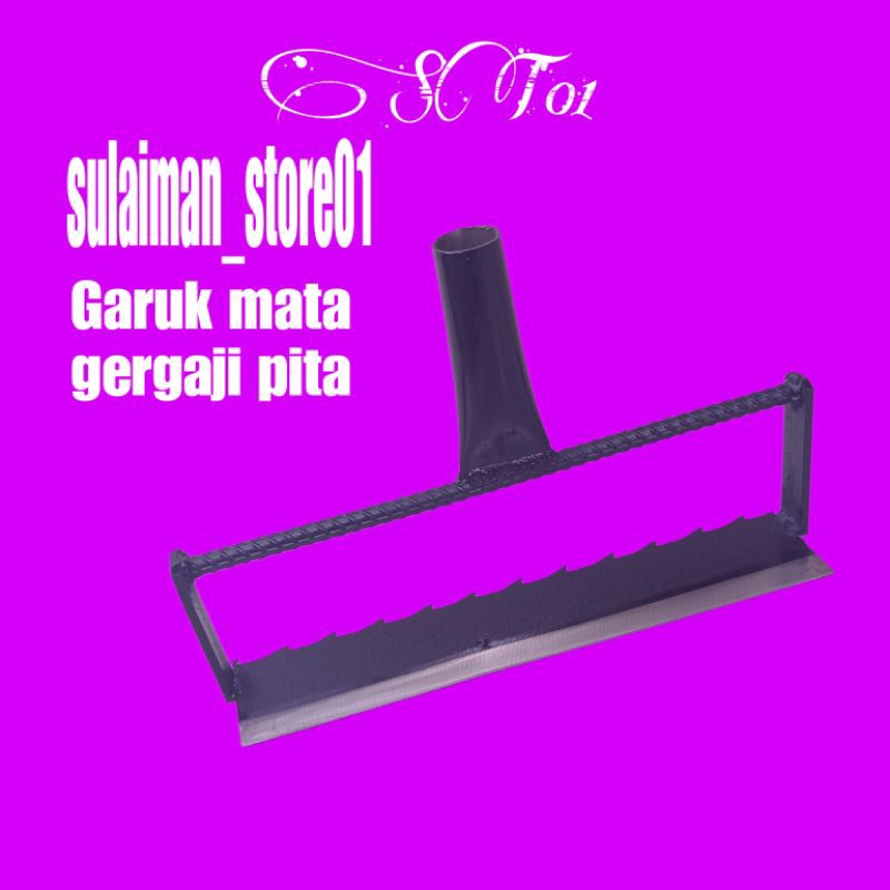 GARUK RUMPUT MATA GERGAJI PITA