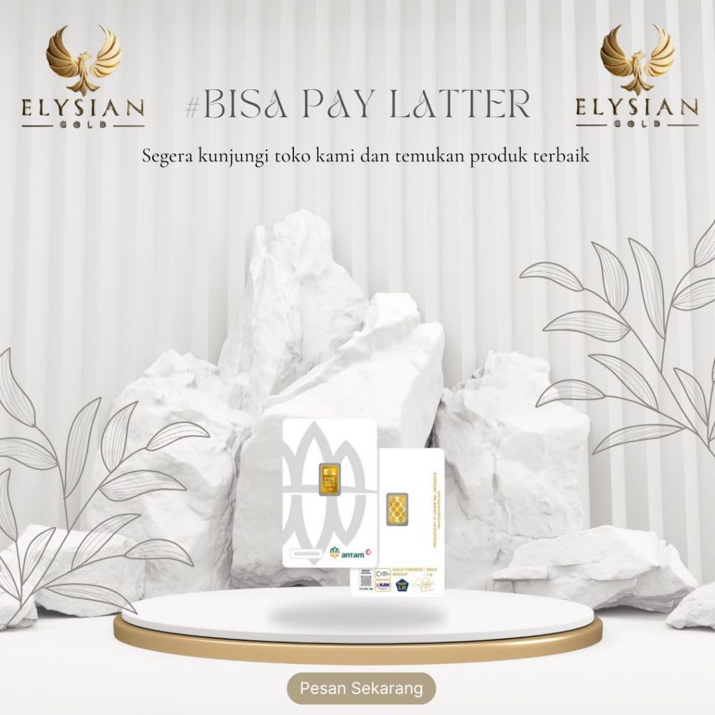 Bisa Pay Latter ELYSIAN PERHIASAN Antam Gift Kids & Baby Boys & Girls 1 Gram